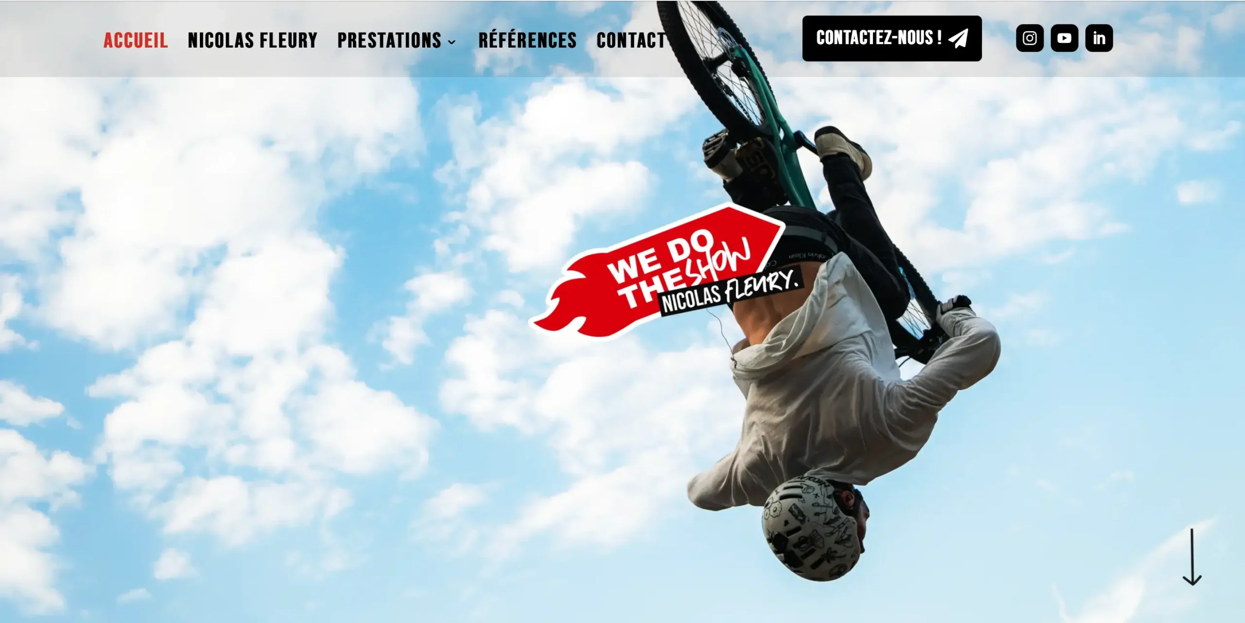 Nicolas Fleury - Bike Party - Header